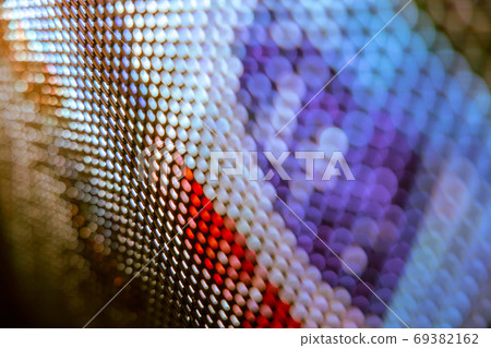 CloseUp LED blurred screen. LED soft focus background. abstract CloseUp LED blurred screen. LED soft focus background. abstract 69382162