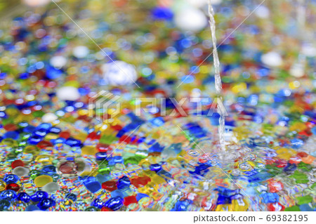 Okadera Marble Chozuya and early autumn flowers Okadera Marble Chozuya and early autumn flowers 69382195