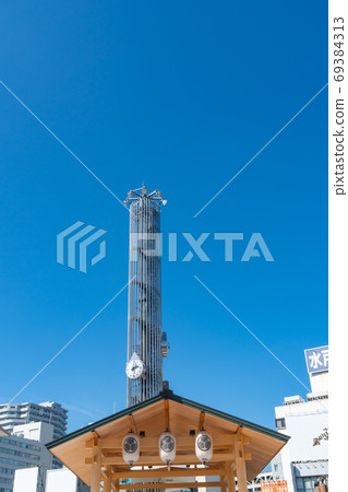 JR水戶站前的鐘樓 69384313