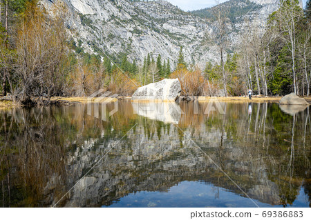 yosemite, lake, landscape 69386883