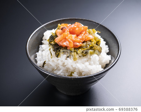 魷魚明太子高菜醃製米飯 69388376