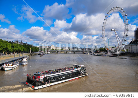 倫敦美麗的城市景觀 69389615