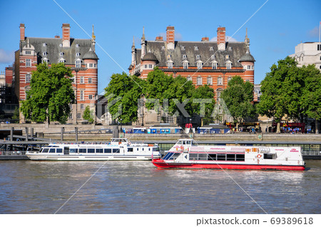 倫敦美麗的城市景觀 69389618