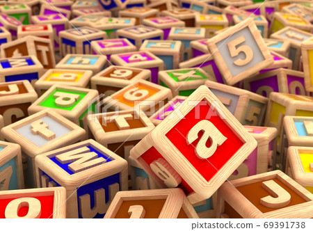 Play Blocks - Stock Illustration [69391738] - PIXTA