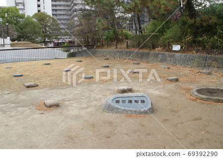 兵庫縣伊丹市,有岡城/石頭建築群遺跡/ 2丁目伊丹 兵庫縣伊丹市,有岡城/石頭建築群遺跡/ 2丁目伊丹 69392290