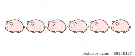 Pig line Pig line 69398337