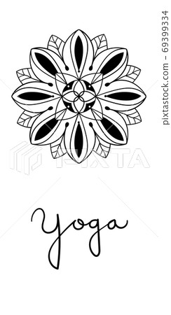 Flower mandala. Hand drawn background. Islam, Arabic, India, ottoman motifs. Vector illustration. Flower mandala. Hand drawn background. Islam, Arabic, India, ottoman motifs. Vector illustration. 69399334