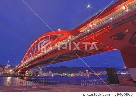 Kobe Ohashi at the time of illumination 69400966