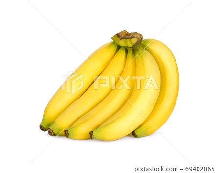banana isolated on white background banana isolated on white background 69402065