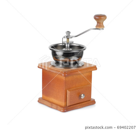 coffee grinder isolated on white background 69402207