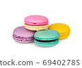 macaron isolated on white background 69402785