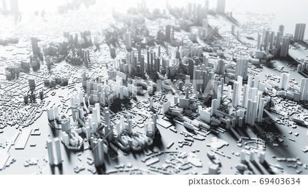 Smart city design background 3d render Smart city design background 3d render 69403634