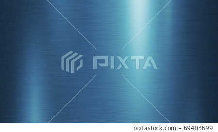 Blue metal texture background illustration 69403699