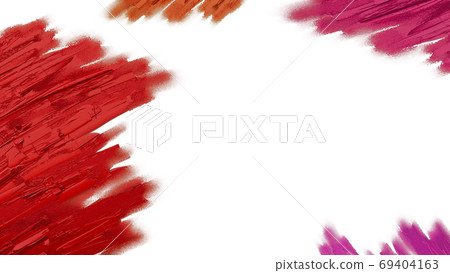 Colorful paint isolated on white background Colorful paint isolated on white background 69404163