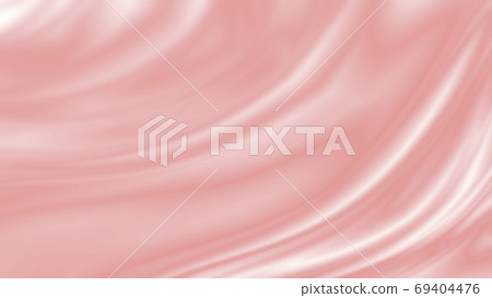 Coral color fabric background with copy space 69404476