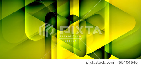 Triangle shapes geometric abstract background. 3D shadow effects and fluid gradients. Modern overlapping forms wallpaper for your text message Triangle shapes geometric abstract background. 3D shadow effects and fluid gradients. Modern overlapping forms wallpaper for your text message 69404646