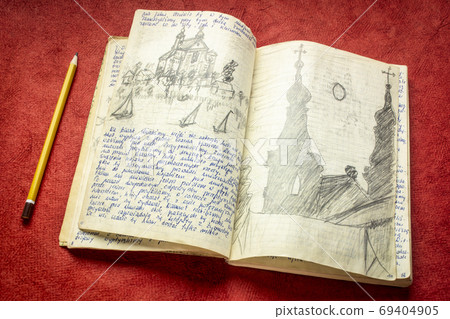 vintage kayak expedition journal 69404905