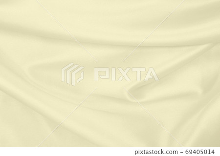 Smooth elegant golden silk or satin luxury cloth texture as wedd 69405014