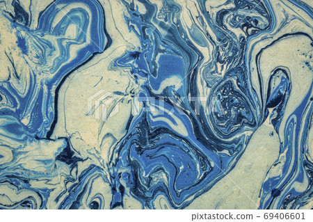 marbled blue lokta paper background marbled blue lokta paper background 69406601