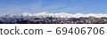 Panorama photo of the Northern Alps 69406706