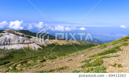 [Urabandai / Jododaira] Azuma Kofuji / Bandai朝日國家公園的景色（福島縣北大田希原原村） 69413263