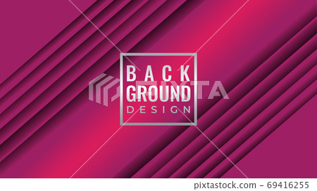 Diagonal stripes line pattern with blank space vector illustrati 69416255