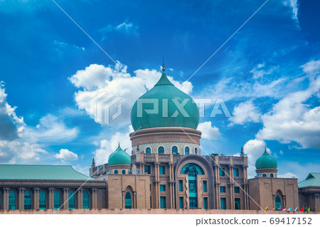Jabatan Perdana Menteri at daytime on blue sky 69417152