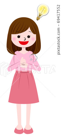 An inspired woman An inspired woman 69417552