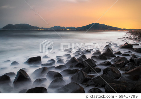 Stone coast of Itoshima Akutaya Stone coast of Itoshima Akutaya 69417799