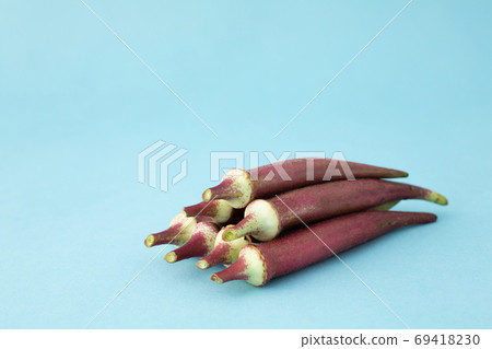 Red okra Red okra 69418230