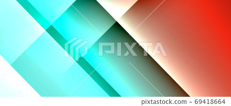 Fluid gradients with dynamic diagonal lines abstract background. Bright colors with dynamic light and shadow effects. Vector wallpaper or poster Fluid gradients with dynamic diagonal lines abstract background. Bright colors with dynamic light and shadow effects. Vector wallpaper or poster 69418664