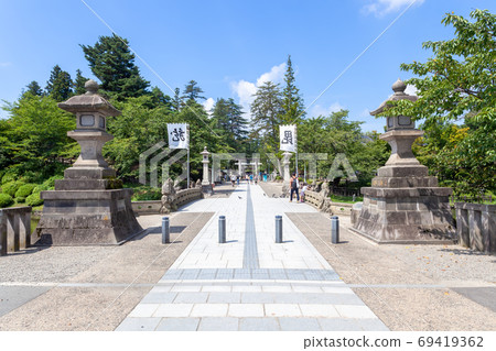 山形縣米澤市上杉神社 山形縣米澤市上杉神社 69419362