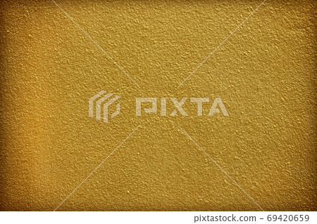 Gold paint on cement wall texture or backgrond Gold paint on cement wall texture or backgrond 69420659