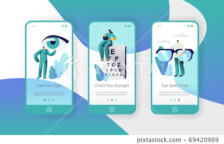 Ophthalmology Doctor Test Eyesight Mobile App 69420989