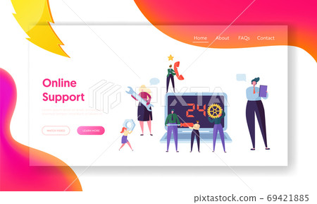 Customer Helpdesk Service Online Support Web Page 69421885