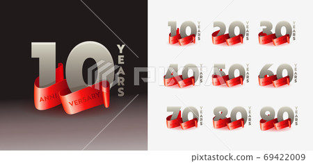 Anniversary Congratulation Banner Template 69422009