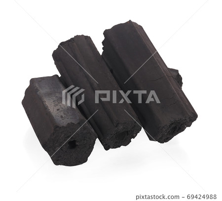 Natural wood charcoal, traditional charcoal or hard wood charcoa 69424988