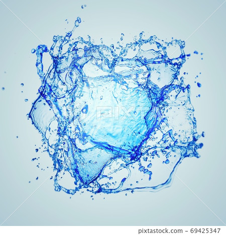 Abstract background with swirling water droplets Abstract background with swirling water droplets 69425347