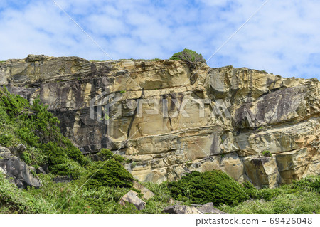 Cretaceous shallow water sediment in Inubori 69426048