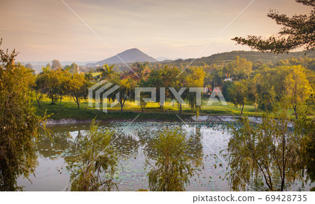 Beautiful mountain view in Vietnam 69428735