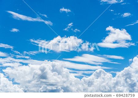 朝霧高原的天空和犁 69428759