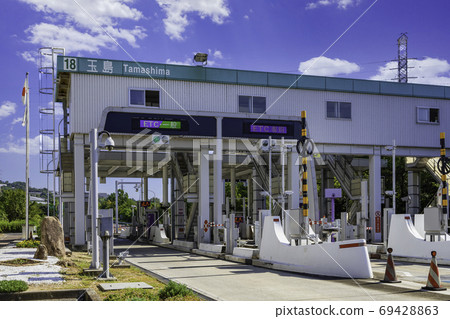 Tamashima Interchange ETC Gate Kurashiki City, Okayama Prefecture Tamashima Interchange ETC Gate Kurashiki City, Okayama Prefecture 69428863