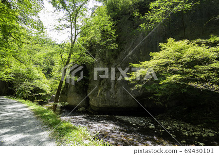 廣島縣莊原市Teishakukyo探險徑 廣島縣莊原市Teishakukyo探險徑 69430101