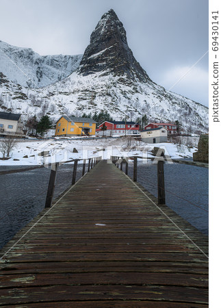 Amazing archipelago Lafoten Island 69430141