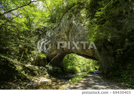 Taishaku Gorge Onbashi, Shobara City, Hiroshima Prefecture 69430403
