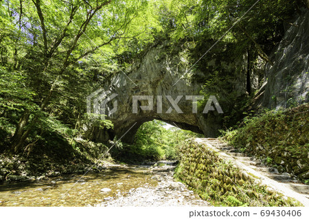 Taishaku Gorge Onbashi, Shobara City, Hiroshima Prefecture 69430406
