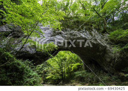 Taishaku Gorge Onbashi, Shobara City, Hiroshima Prefecture 69430425
