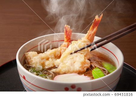 蝦天婦羅蕎麥麵 69431816