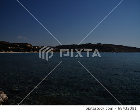 View of the coast of the resort of Pissouri, Cyprus View of the coast of the resort of Pissouri, Cyprus 69432081