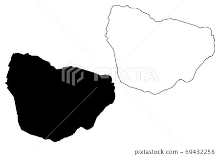 Bafoussam City (Republic of Cameroon, Mifi Department) map vector illustration, scribble sketch City of Bafoussam map Bafoussam City (Republic of Cameroon, Mifi Department) map vector illustration, scribble sketch City of Bafoussam map 69432258